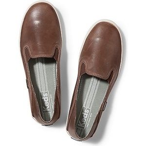 Keds Crashback Leather Slip Ons